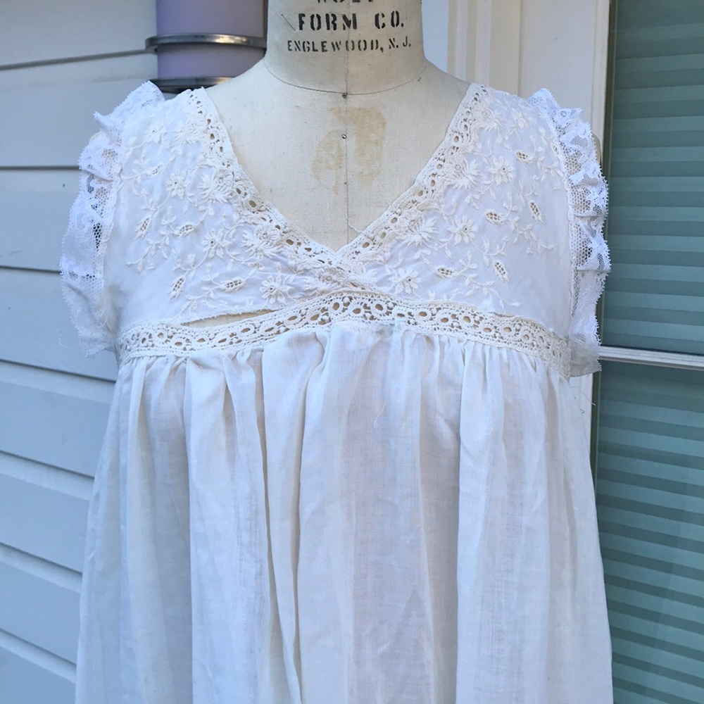 Vintage cotton chemise
